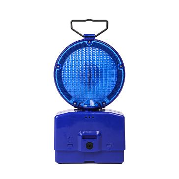 Blue Barricade Light